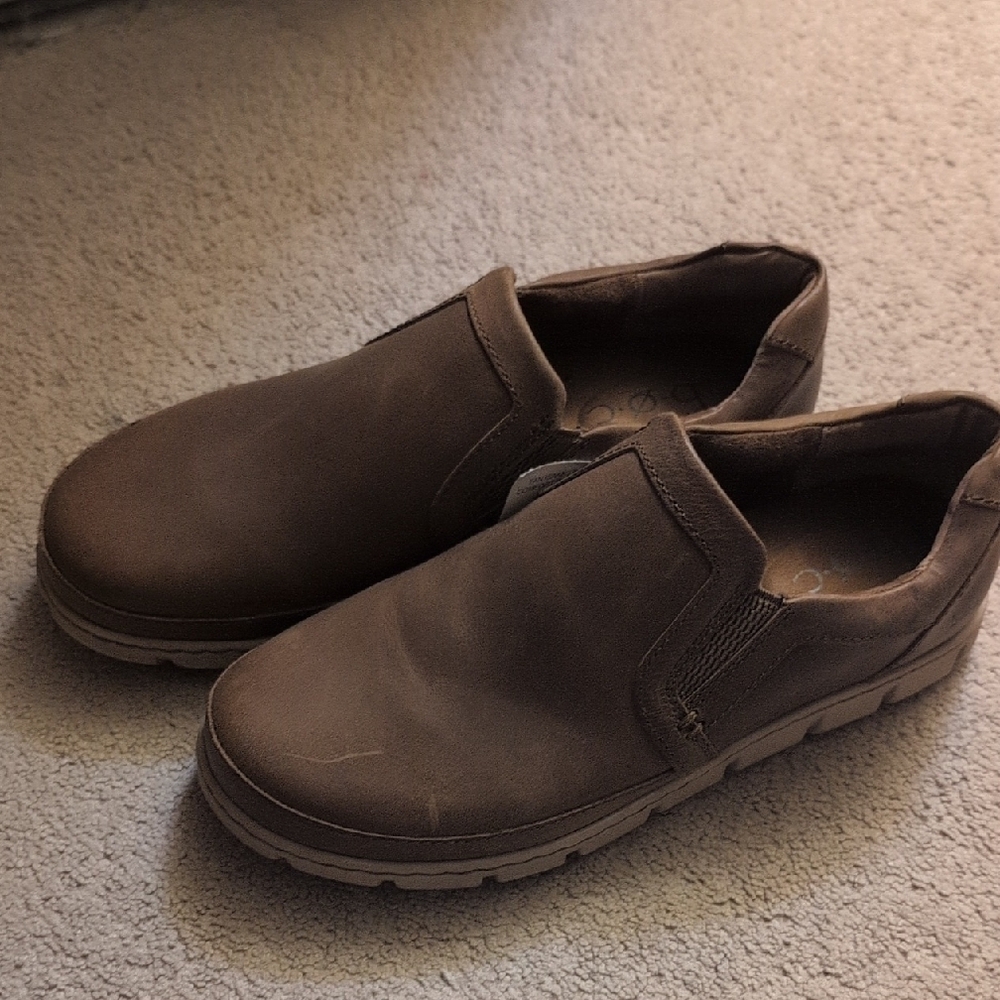b.o.c. Men's Tan Slip-On Loafers 9M Super Light
